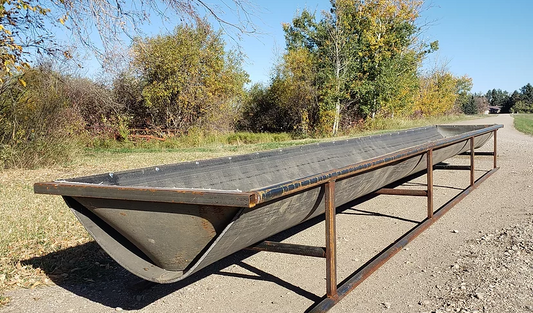 21' Belted Grain Trough