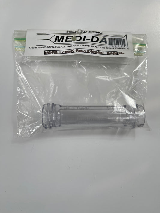 Cross Bow Syringe Barrel